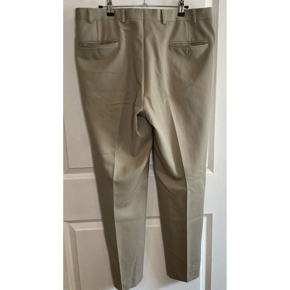 Brooks Brothers‎ Madison Fit Wool Blend Men's Khaki Pants 36x32